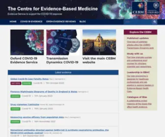 Cebm.net(HomeThe Centre for Evidence) Screenshot