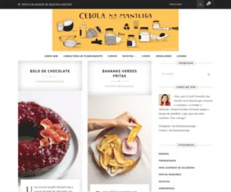 Cebolanamanteiga.com(Receitas vegetais) Screenshot