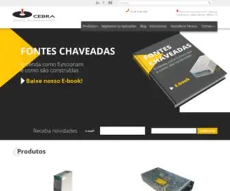 Cebra.com.br(Soluções em Fontes Chaveadas) Screenshot