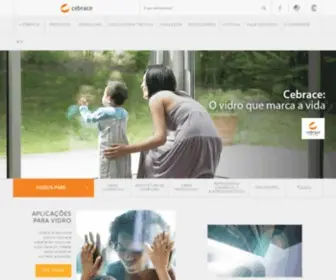 Cebrace.com.br(Cebrace Vidros) Screenshot