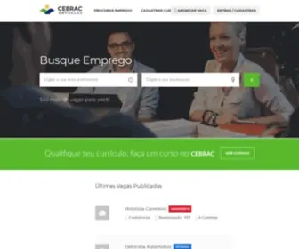 Cebracempregos.com.br(Portal do emprego) Screenshot