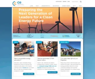 Cebrightfutures.org(Renewable Energy Education) Screenshot