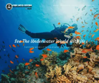 Cebudivecentre.com(Cebu Dive Centre) Screenshot