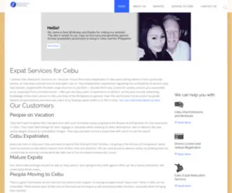 Cebuexpatservices.com(Cebu Expat Services) Screenshot