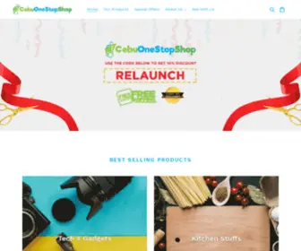 Cebuonestopshop.com(Cebu One Stop Shop) Screenshot