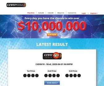 Cebupools.com(Description) Screenshot