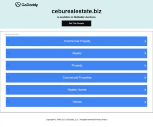 Ceburealestate.biz(Cebu Real Estate) Screenshot