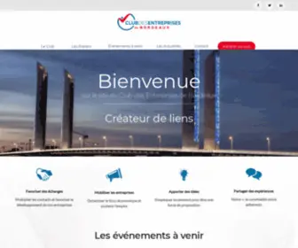 Cebx.fr(Le Club des Entreprises de Bordeaux) Screenshot