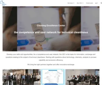 Cec-Leonberg.de(Cleaning Excellence Center) Screenshot