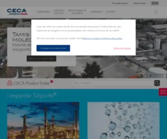 Ceca.fr(Spécialités) Screenshot