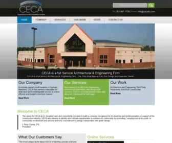 Cecallc.com(CECA) Screenshot