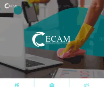 Cecam.com.mx(Servicio de Limpieza) Screenshot