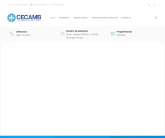 Cecamb.com(CECAMB SRL) Screenshot