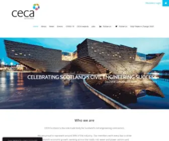 Cecascotland.co.uk(CECA Scotland %) Screenshot