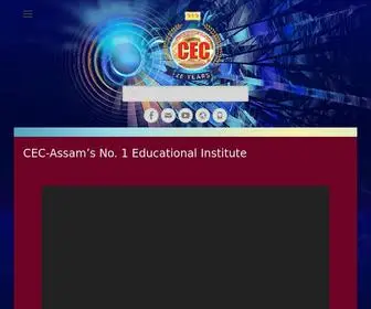 Cecassam.com(1 Institute of Northeast) Screenshot