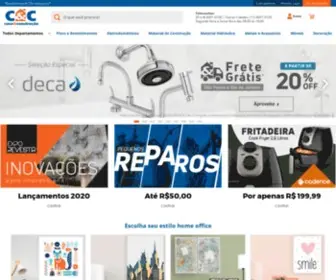 Cec.com.br(C&C: Produtos para Construção) Screenshot