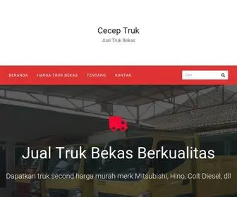 Ceceptruk.com(Jual Truk Bekas) Screenshot