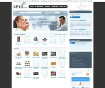 Cecif.com(Annonces import export Francophone) Screenshot