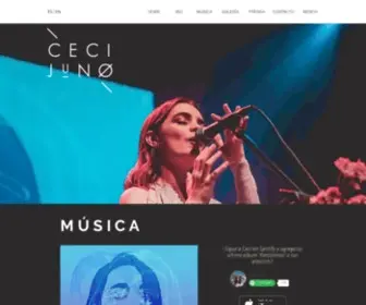 Cecijuno.com(Ceci Juno) Screenshot