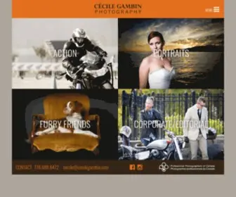 Cecilegambin.com(Cecile Gambin Photography) Screenshot