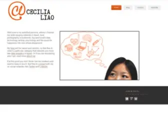 Cecilialiao.com(Cecilia's Musings) Screenshot