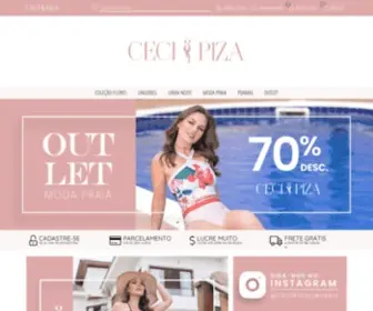 Cecilingerie.com.br(Ceci Piza Lingerie) Screenshot