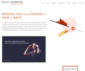 Cecilysommers.com(Business Futurist) Screenshot