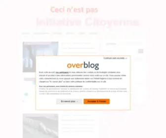 Cecinestpasinitiativecitoyenne.be(Ceci n'est pas Initiative Citoyenne) Screenshot