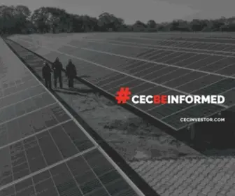 Cecinvestor.com(The Copperbelt Energy Corporation Plc (CEC)) Screenshot