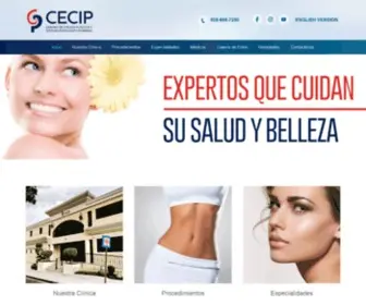 Cecip.com.do(Centro de Cirugía Plástica y Especialidades Santo Domingo) Screenshot