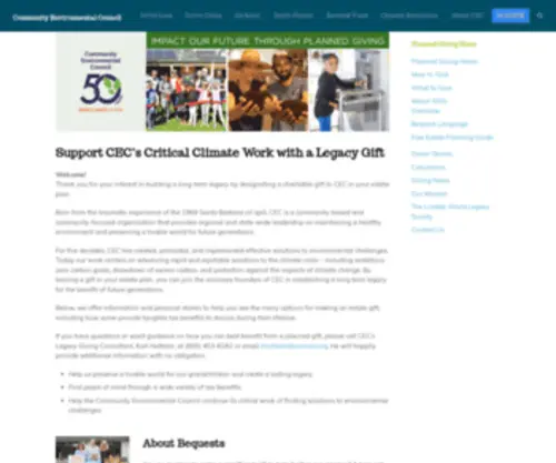 Ceclegacy.org(Ceclegacy) Screenshot