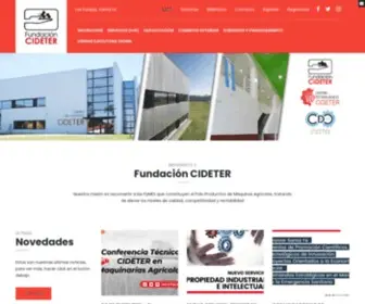 Cecma.com.ar(Fundación CIDETER) Screenshot