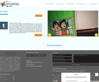 Cecodap.org.ve(Promoviendo el buen trato) Screenshot