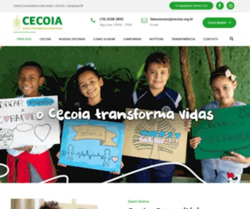 Cecoia.org.br(Cecoia) Screenshot