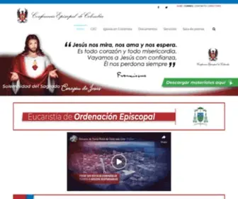 Cec.org.co(Conferencia Episcopal de Colombia) Screenshot