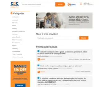 Cecorienta.com.br(C&C Orienta) Screenshot