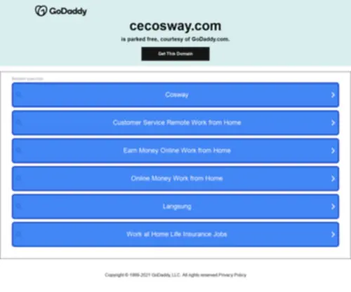 Cecosway.com(三一国际系统网站) Screenshot