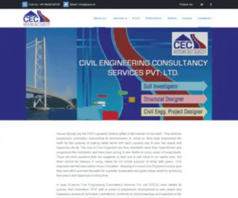 Cecs.in(Civil Engineering Consultancy Services CECS) Screenshot