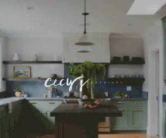 Cecyj.com(Cecy J Interiors) Screenshot