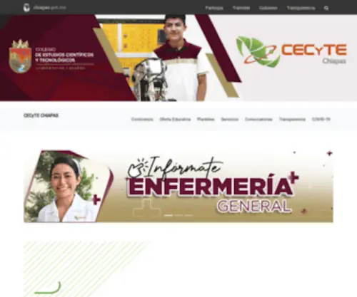 Cecytech.edu.mx(Cecytech) Screenshot