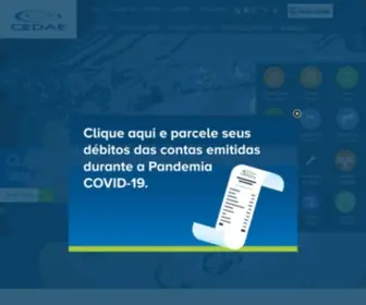 Cedae.com.br(Cedae) Screenshot