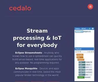 Cedalo.com(Data transmission) Screenshot