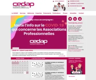 Cedap.asso.fr(Cedap) Screenshot