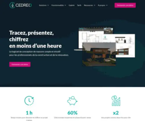 Cedar-Architect.fr(Cedar Architect) Screenshot