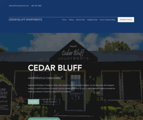 Cedarbluffmyhome.com(Cedar Bluff) Screenshot