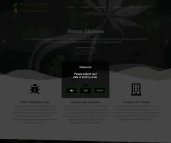 Cedarcreekcannabis.com(Passion Cultivates Excellence) Screenshot