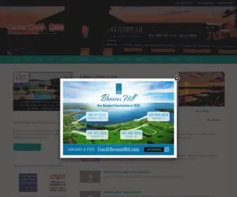 Cedarcreeklake.com(Cedar Creek Lake Online Guide) Screenshot
