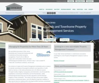 Cedarcrestpm.com(Cedarcrest NJ Property Management) Screenshot