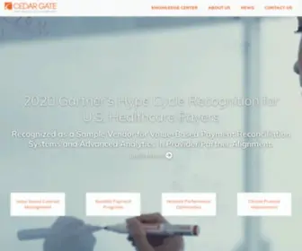 Cedargate.com(Cedar Gate Technologies) Screenshot