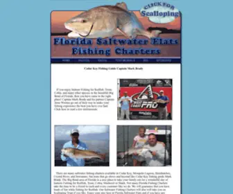 Cedarkeyfishingguides.com(Cedar Key Fishing Guides Charters) Screenshot